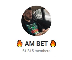 Am Bet: отзывы о телеграмм канале, прогнозы от Ам Бет