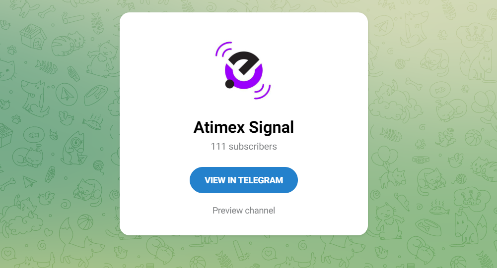 Atimex в Телеграм