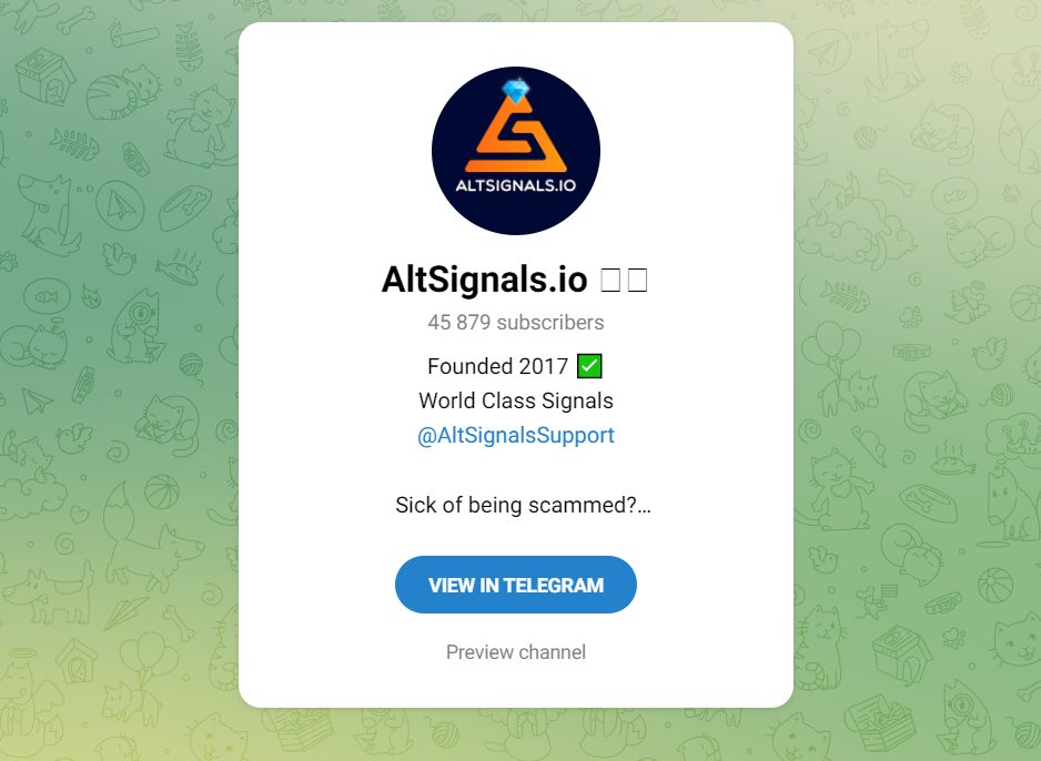 Altsignals - обзор проекта