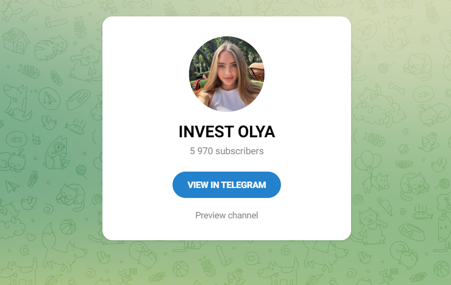 Olya Investing в Телеграм