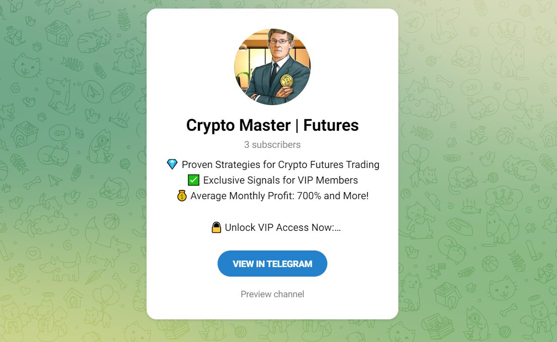 Crypto Master в Телеграм