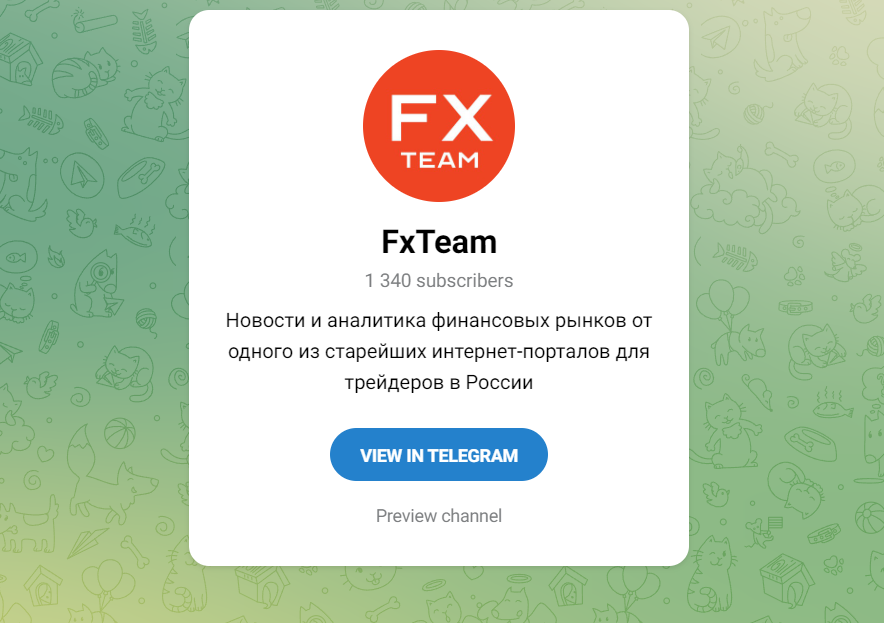 FxTeam в Телеграм