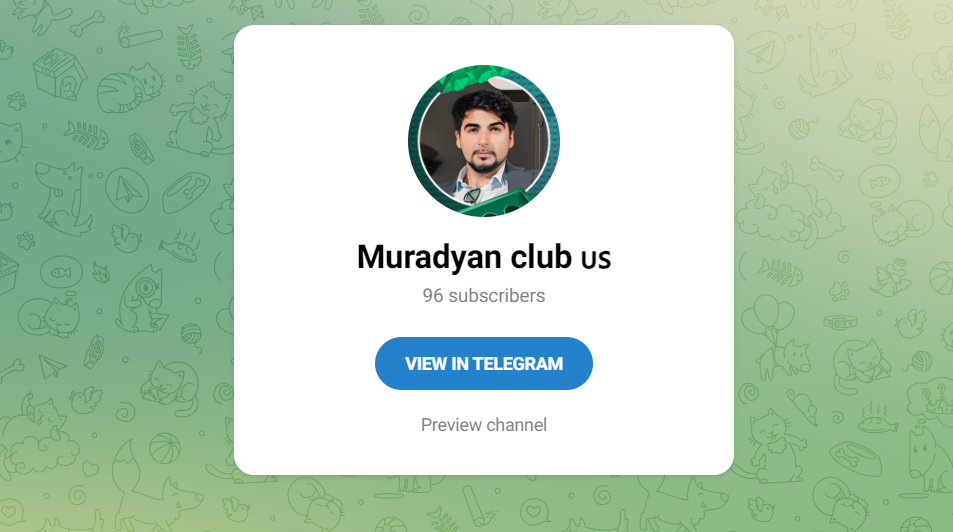 Muradyan club в Телеграм