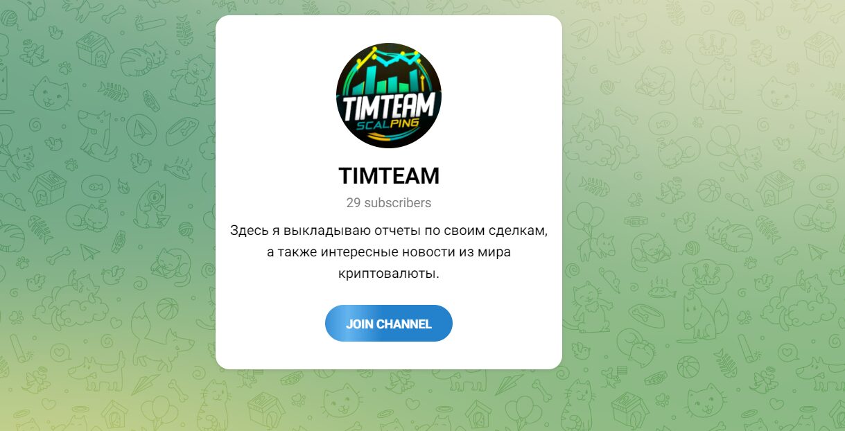 TIMTEAM в Телеграм