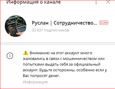 Количество подписчиков канала Руслан - Сотрудничество