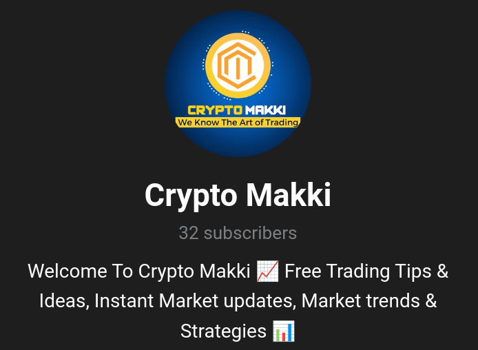 Телеграм канал Crypto Makki