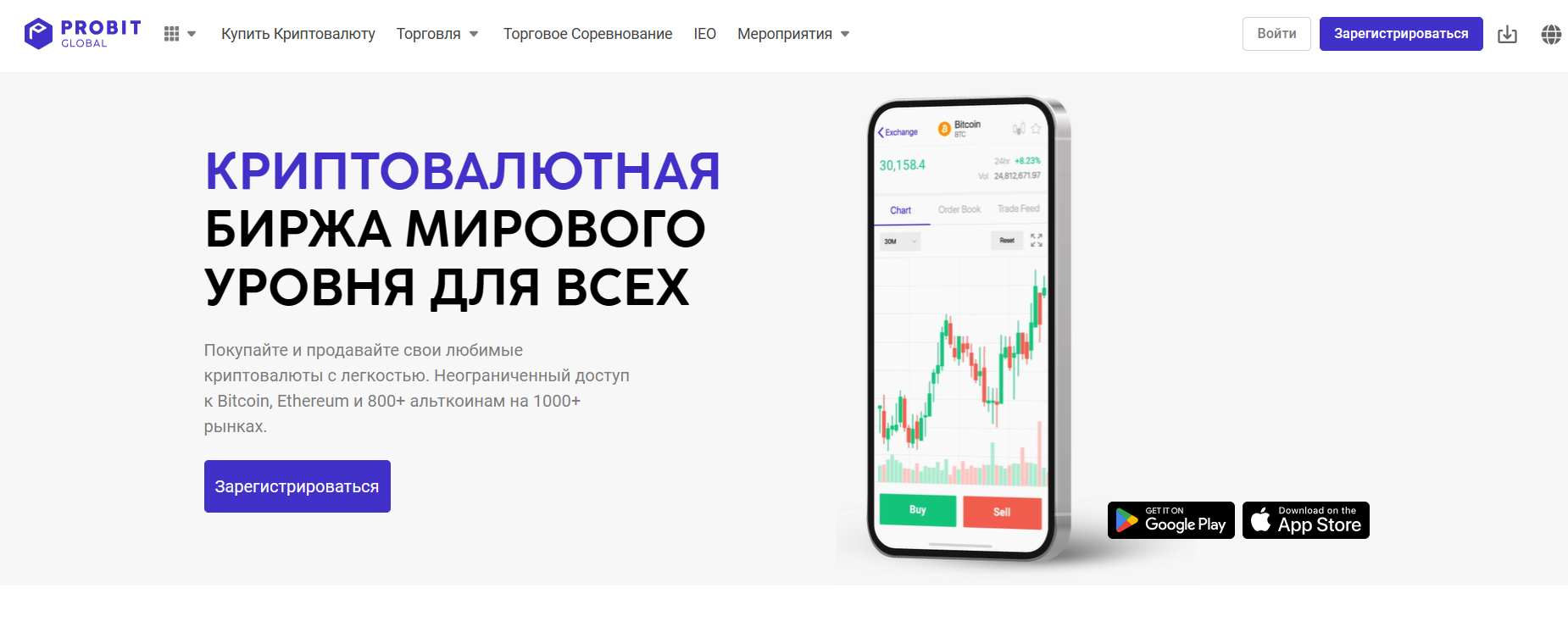 ProbitGlobal Bot официальный сайт