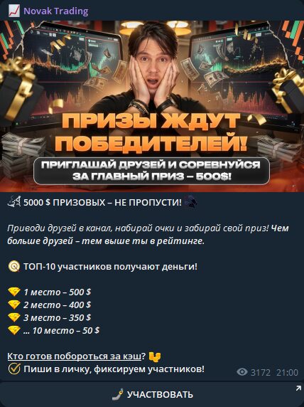Надежность проекта Novak Trading