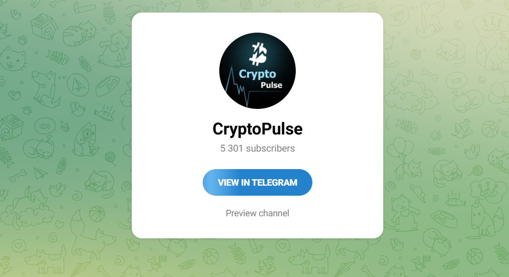 ТГ-канал Cryptoopulse