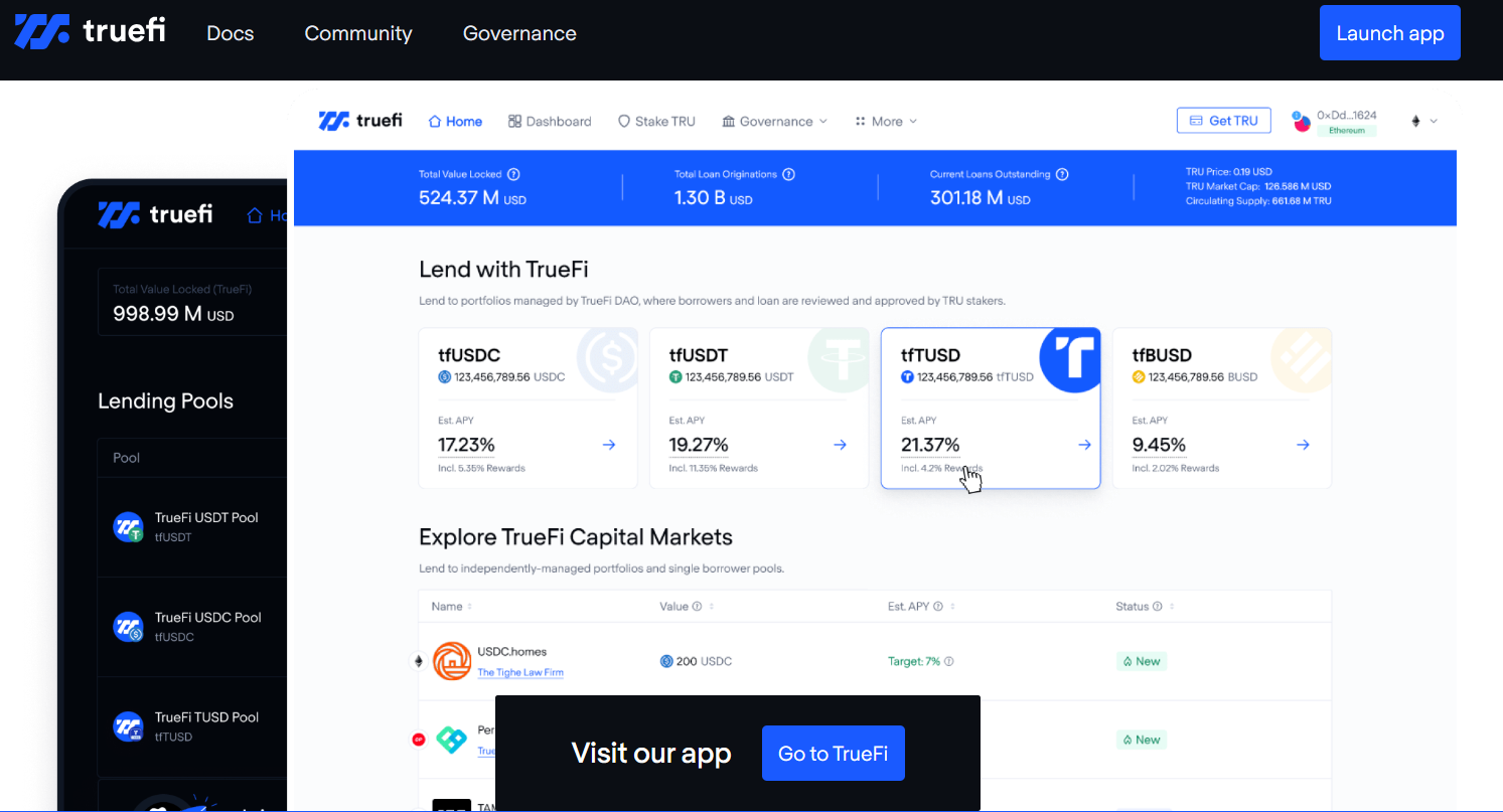 Что такое TrueFi