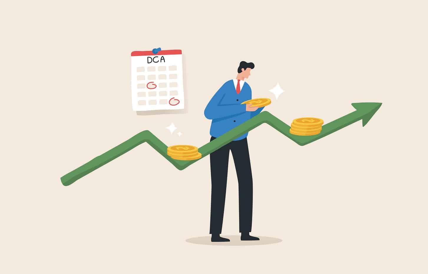 Когда инвесторам следует начинать работу с DCA